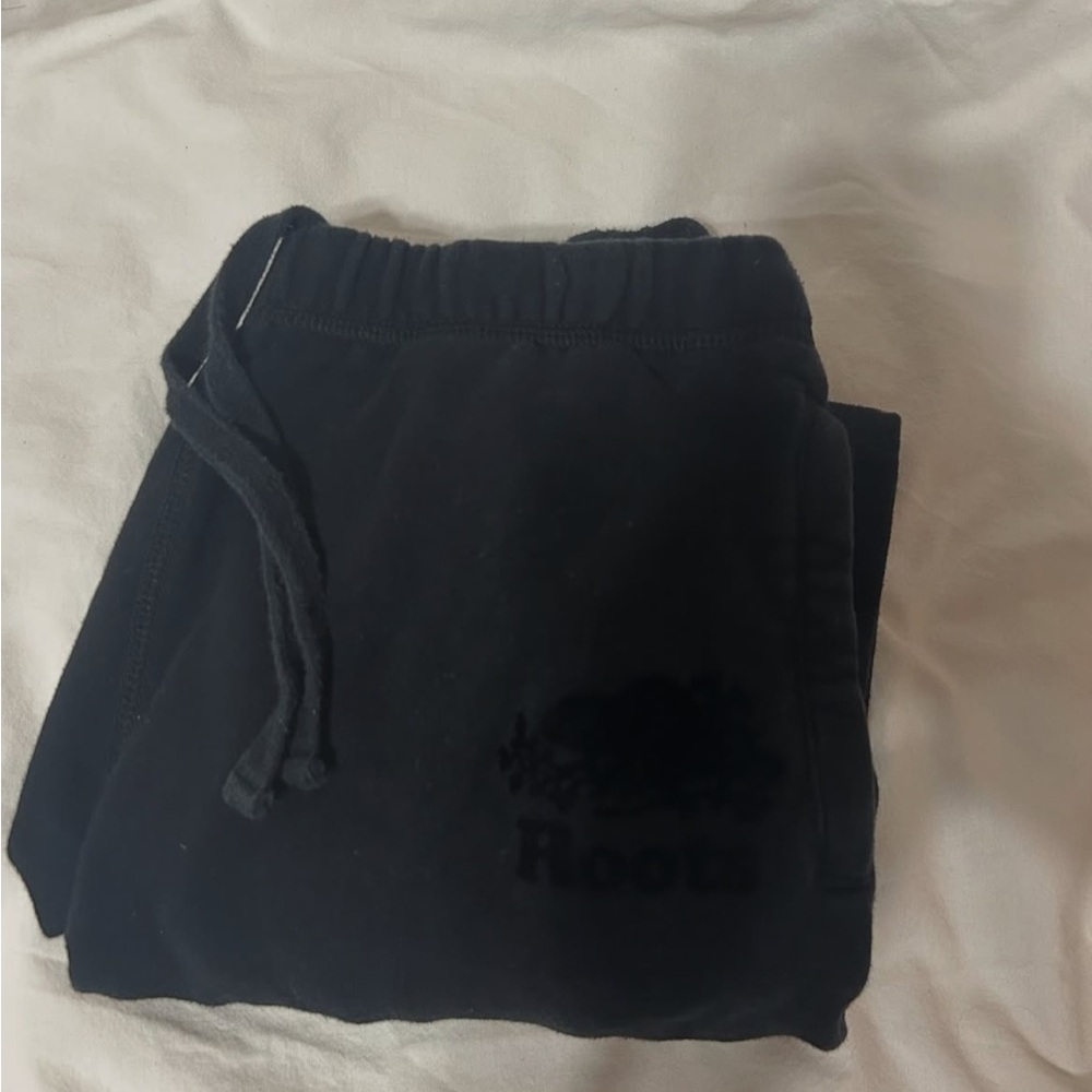 Roots Black sweat pants